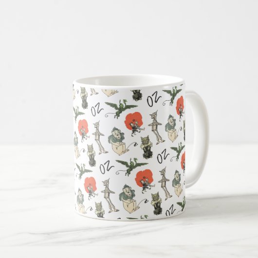 オズの魔法使いのキャラクター コーヒーマグカップ (正面右)