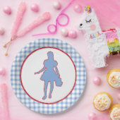 オズの魔法使いのドロシー ペーパープレート (パーティー)