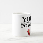 オズの魔法使いの引用文のマグ コーヒーマグカップ (中央)