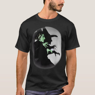 オズの魔法使いの悪い魔女スポットライトシルエット Tシャツ