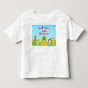 オズの魔法使いの誕生日のTシャツの幼児の子供 トドラーTシャツ
