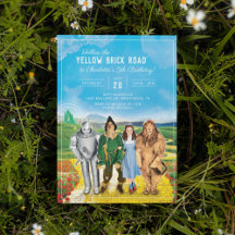 オズの魔法使いの誕生日招待状