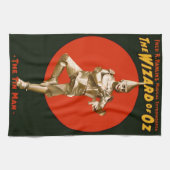 オズの魔法使いの錫の人のヴィンテージポスター1903年 キッチンタオル (横)