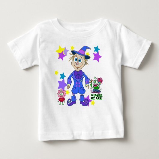 オズの魔法使いの™のブランドのTシャツ(子供) ベビーTシャツ (正面)