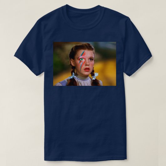 オズの魔法使いをボウイする Tシャツ (デザイン正面)