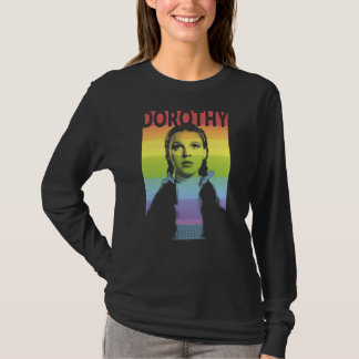 オズの魔法使いドロシープライドレインボーポスター Tシャツ