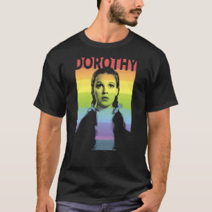 オズの魔法使いドロシープライドレインボーポスター Tシャツ