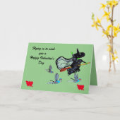 オズの魔法使いバレンタイン カード (黄色い花)