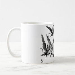 オズの魔法使い空飛ぶ猿 コーヒーマグカップ