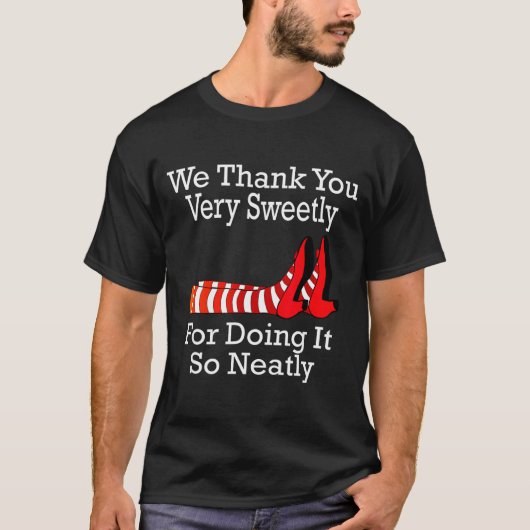 オズの魔法使い - ありがとう、大変感謝しています Tシャツ (正面)