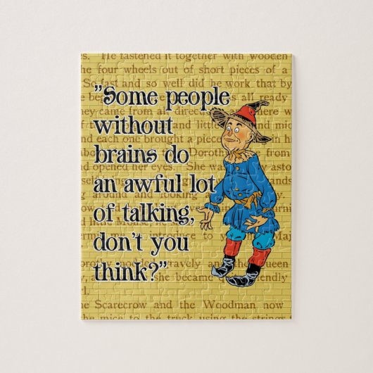 オズの魔法使い – かかし ジグソーパズル (縦)