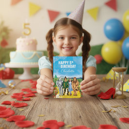 オズの魔法使い™ |カスタムハッピーバースデー カード