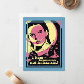 オズの魔法使い™ |カンザスにいない ノートカード (正面/裏面インサイチュ)