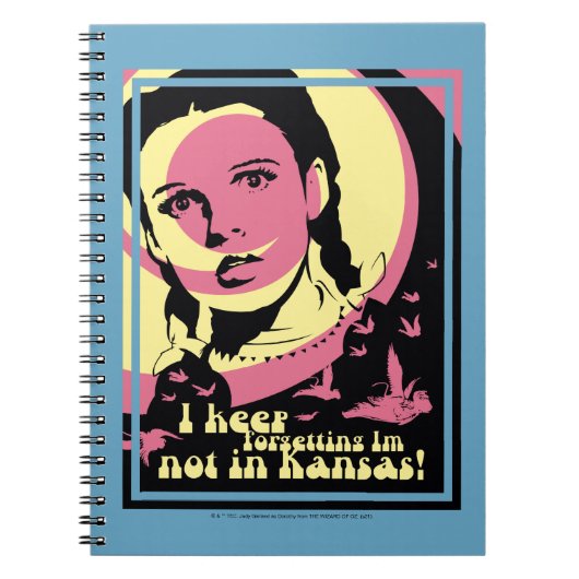 オズの魔法使い™ |カンザスにいない ノートブック (正面)