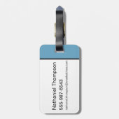 オズの魔法使い™ |カンザスにいない ラゲッジタグ (裏面縦)