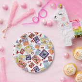 『オズの魔法使い』™ キャラクター プリント トス パターン ペーパープレート (パーティー)