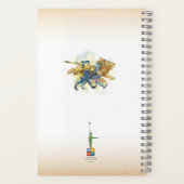 オズの魔法使い クラシック イラスト表紙アート ノートブック (裏面)