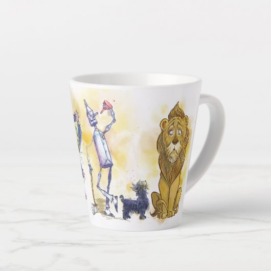 オズの魔法使い コーヒー ラテ マグ (右アングル)