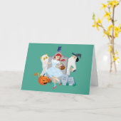 オズの魔法使い™ | ドロシー ハロウィン ハッピー ダンス カード (黄色い花)