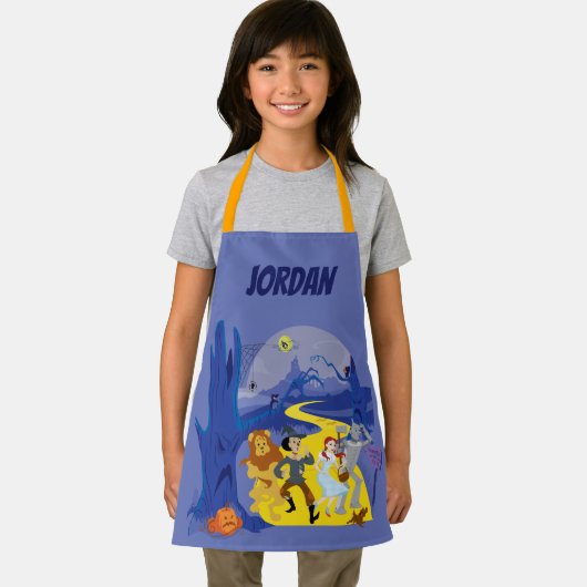 オズの魔法使い™ |ハロウィン幽霊のよく出るフォレスト エプロン (インサイチュ)