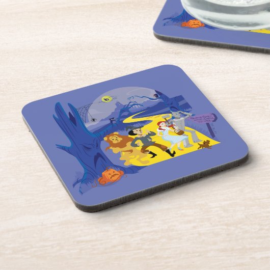 オズの魔法使い™ |ハロウィン幽霊のよく出るフォレスト コースター (左側)