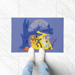 オズの魔法使い™  ハロウィン幽霊のよく出るフォレスト ドアマット