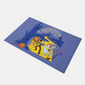 オズの魔法使い™ |ハロウィン幽霊のよく出るフォレスト ドアマット (アングル)