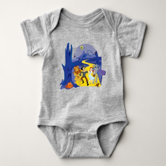 オズの魔法使い™ | ハロウィン 呪われた森 ベビーボディスーツ (正面)