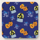 オズの魔法使い™ |ハロウィーンの邪悪な魔女のパターン コースター (正面)