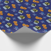 オズの魔法使い™ |ハロウィーンの邪悪な魔女のパターン ラッピングペーパー (角)