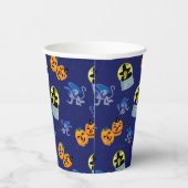 オズの魔法使い™ |ハロウィーンの邪悪な魔女のパターン 紙コップ (右)