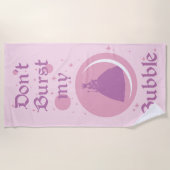 オズの魔法使い™ |バブルをバーストしない ビーチタオル (正面)