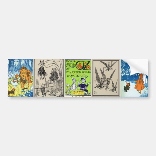 オズの魔法使い バンパーステッカー (正面)
