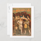 「オズの魔法使い」ミュージカル劇場ポスター#1 ポストカード (正面/裏面)