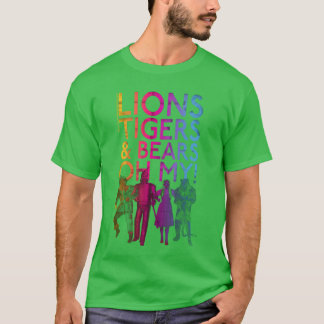 オズの魔法使い ライオンシガー ベア 男の子 Tシャツ