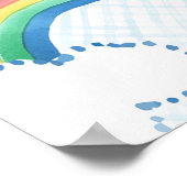 オズの魔法使い レインボー ウォールアート プリント (角)