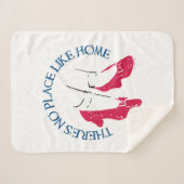 オズの魔法使い™ |家のような場所はない™ シェルパブランケット (正面(横))