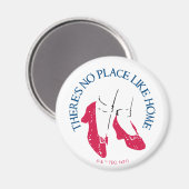 オズの魔法使い™ |家のような場所はない™ マグネット (正面/裏面)