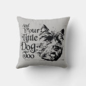 オズの魔法使い™ |小さな犬も クッション (裏面)