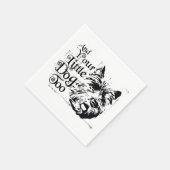 オズの魔法使い™ |小さな犬も スタンダードカクテルナプキン (角)