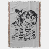オズの魔法使い™ |小さな犬も スローブランケット (正面縦)