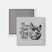 オズの魔法使い™ |小さな犬も マグネット (正面/裏面)