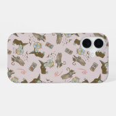 オズの魔法使い™ 悪い魔女™ 水晶玉 パターン iPhone 16ケース (裏面横)