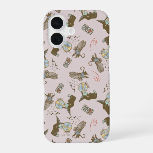 オズの魔法使い™ 悪い魔女™ 水晶玉 パターン iPhone 16ケース (裏面)
