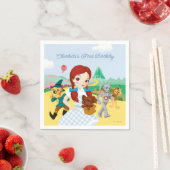 オズの魔法使い™ |最初の誕生日 スタンダードカクテルナプキン (インサイチュ)