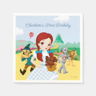 オズの魔法使い™ 最初の誕生日 スタンダードカクテルナプキン