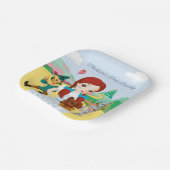 オズの魔法使い™ |最初の誕生日 ペーパープレート (傾斜あり)