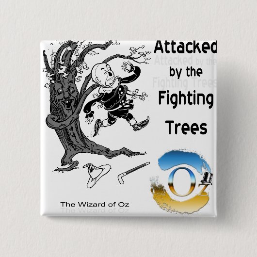 オズの魔法使い 缶バッジ (正面)