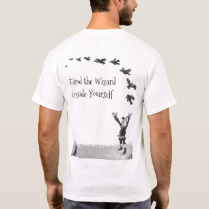 オズの魔法使い-自分の中で魔法使いを探す Tシャツ
