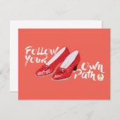 オズの魔法使い™ |自後を追分のパス ノートカード (正面/裏面)